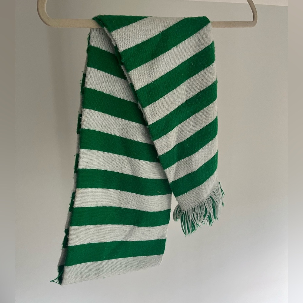 vintage striped scarf